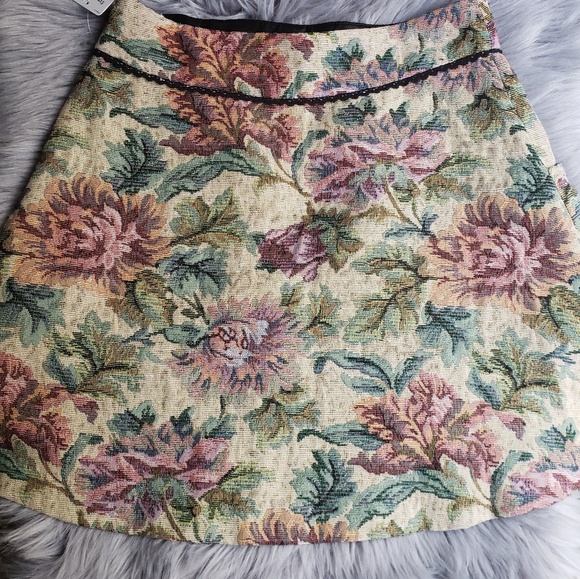 🆕️Free People Floral Skirt - Picture 7 of 8